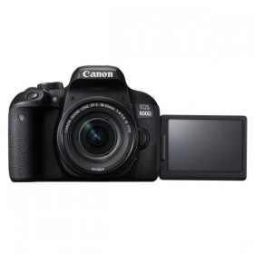 Canon EOS 800D ( Black ) Digital SLR Camera + KIT EF-M18-55mm f/3.5-5.6 IS STM